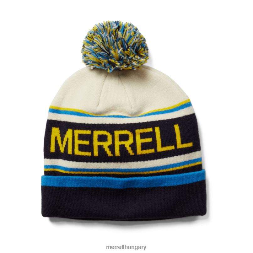 ruhák 208881171 sötétkék/kréta férfiak Merrell főiskolai pom beanie navy-kréta