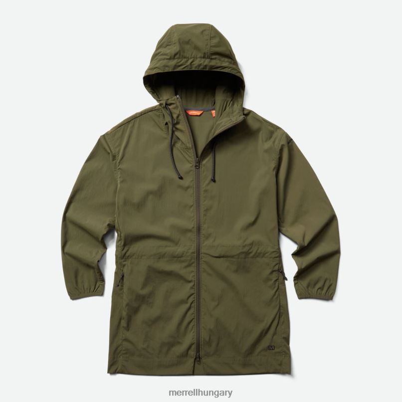 ruhák 208881172 poros olajbogyó nők Merrell női skyliner szél parka poros olíva
